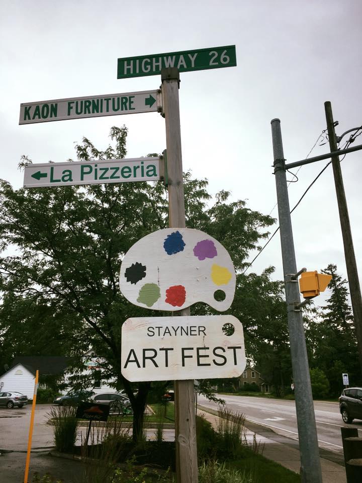Art Festival Sign